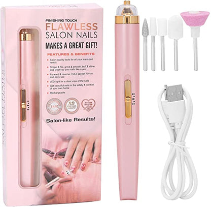 Lima Eléctrica 5 en 1: ¡Manicure y Pedicure Profesional en Casa!