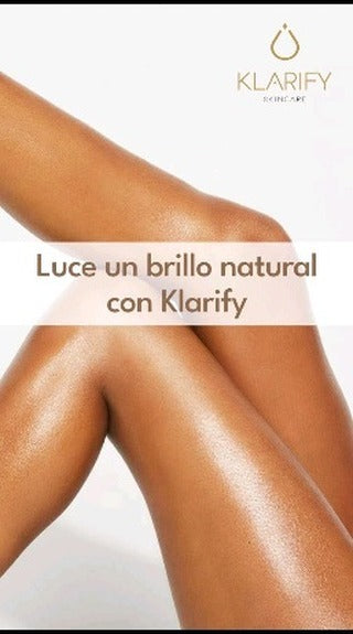 Con El Duo Autobronceador Klarify, ¡Broncéate en Minutos !